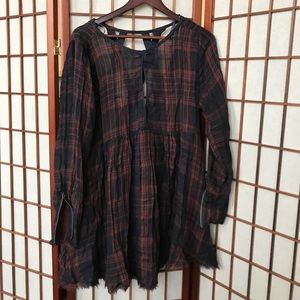 Plaid FP Tunic